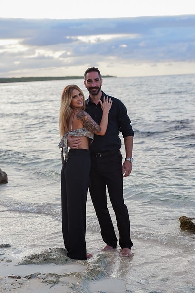 Nadz et Yann sur la plage